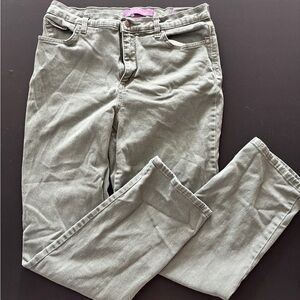 Gloria Vanderbilt Olive Jeans